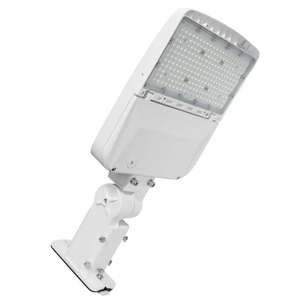 Beyond Led Technology LED Area Light | Adj 100W/120W/150W | 20950 Lumens | 5000K | Universal Bracket |White Housing BLT-XALH150W50KT3PADP-W